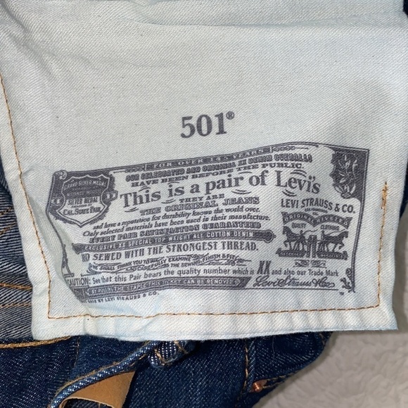 LEVI'S 501 ORIGINAL FIT MEN'S JEANS - Picture 9 of 11